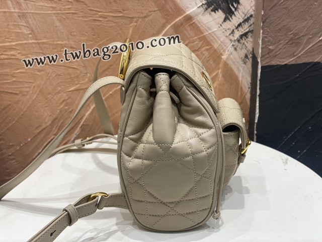 Dior专柜2025早春新款迪奥高仿原单小号Caro双肩背包女士后背包 djfk1818